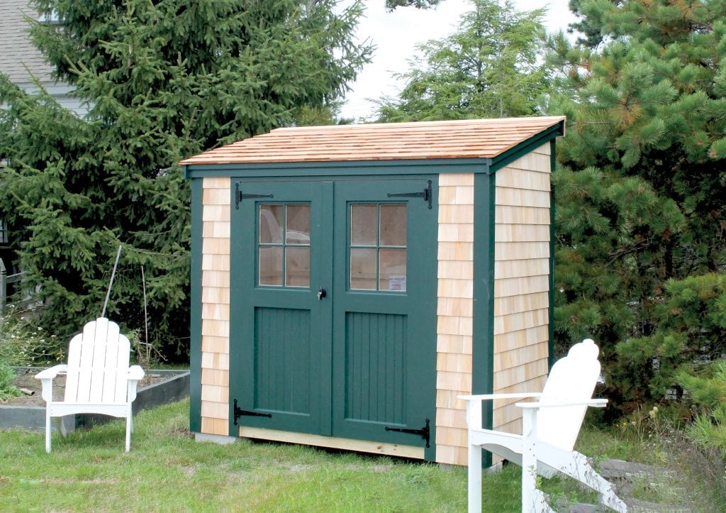 Cuttyhunk style shed