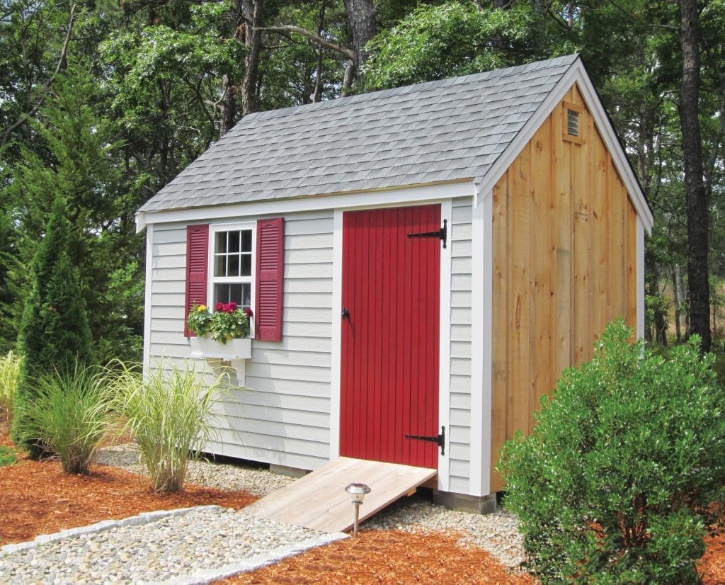 Quivett style Cape Cod Shed