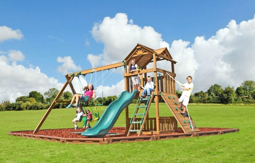 A Playthings swingset from Pine Harbor